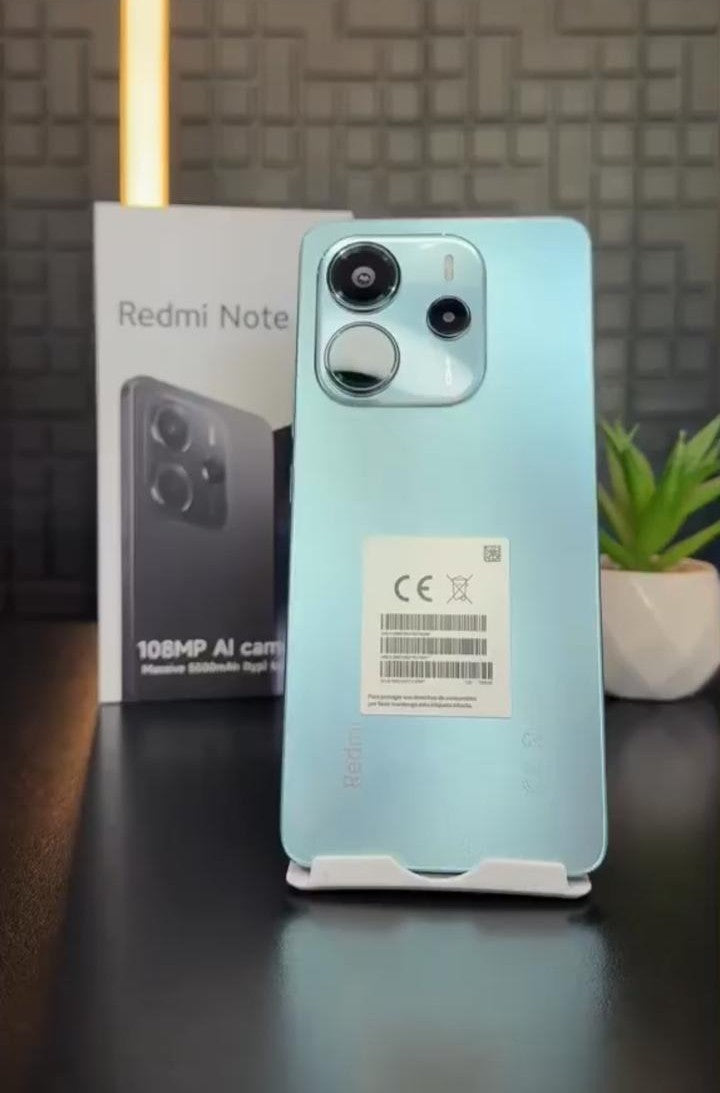 Xiaomi Redmi Note 14 4G LTE (para Tmobile Mint Tello Global) (256 GB + 8 GB) Câmera AI de 6,7 polegadas 120 Hz 108 MP versão global Dual Sim